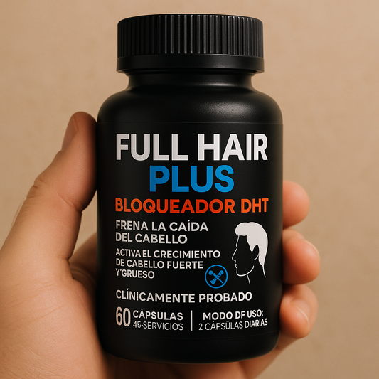 FULLHAIR PLUS - Recupera tu cabello. Recupera tu poder.