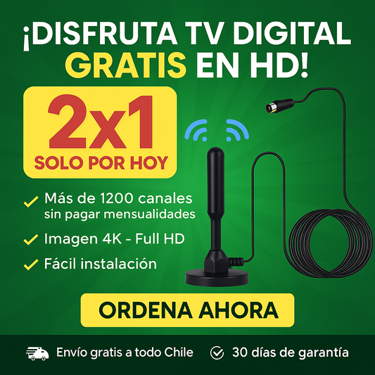 2x1 ANTENAPRO™ Antena Digital Full HD! version 2025
