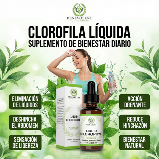 Gotas de clorofila líquida- Black Friday Oferta